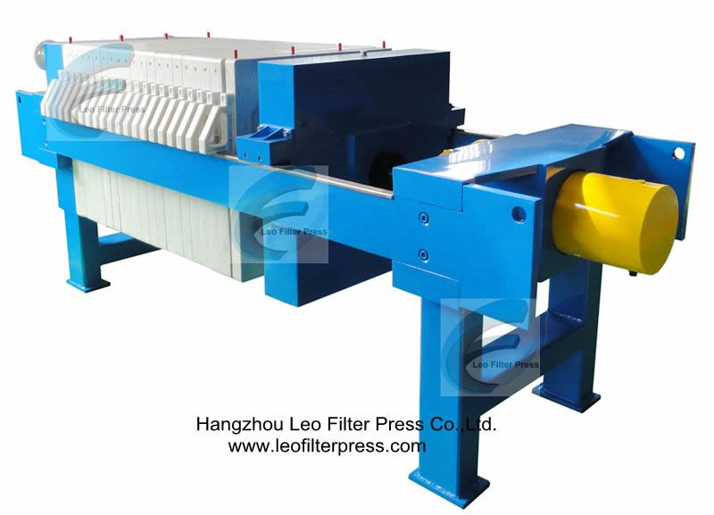 China Leo Filter Press 800 Automatic Hydraulic Semi-automatic Chamber Membrane Filter Press